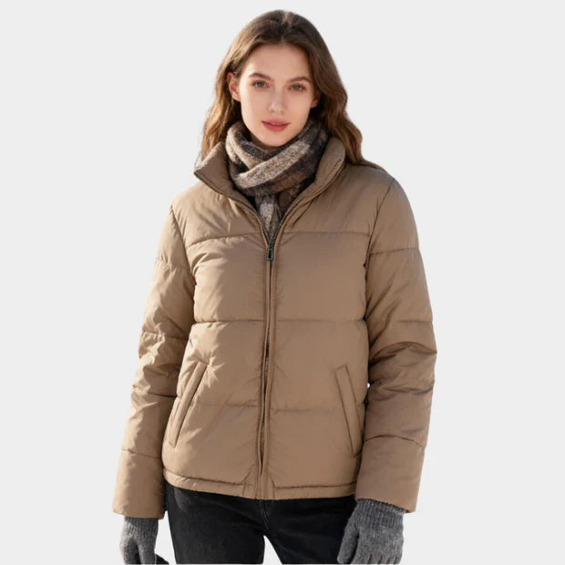 Isolierte Pufferjacke Damen | Windabweisendes Material