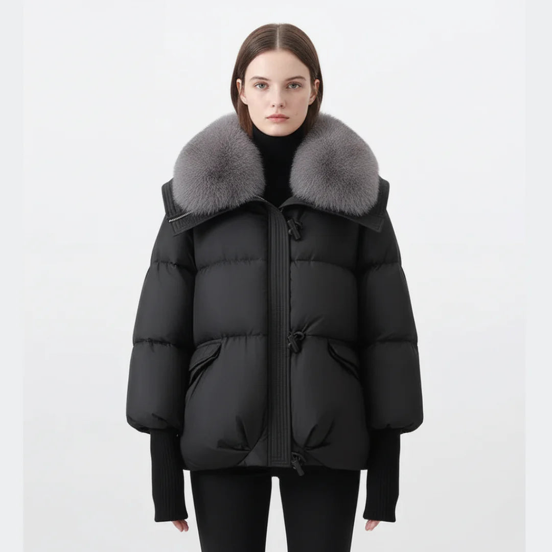 Pufferjacke Damen | Frontreißverschluss