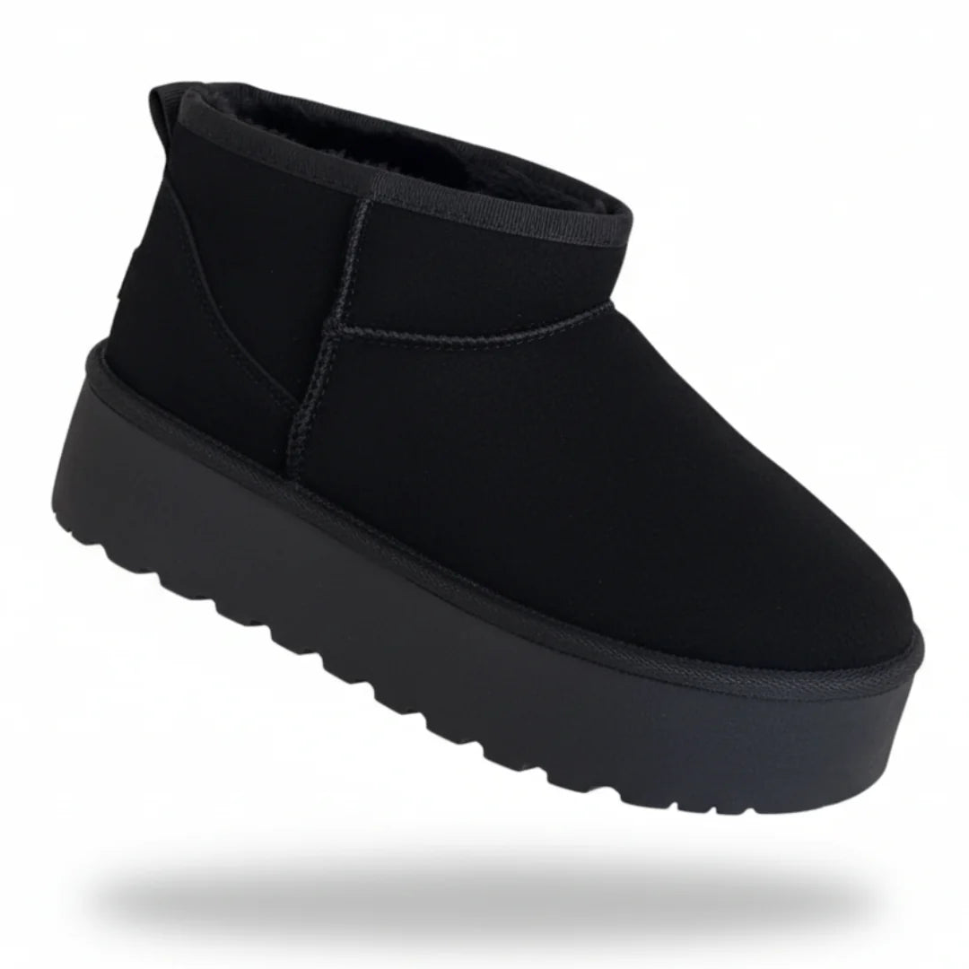 Gefütterte Plateau-Stiefel für Damen