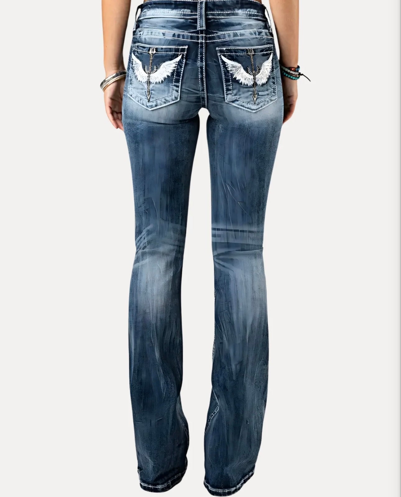 SKY FLARED JEANS